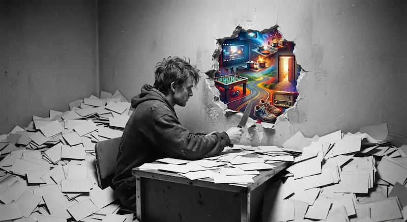 A playful guide through a chaotic landscape of boredom and unexpected activities.