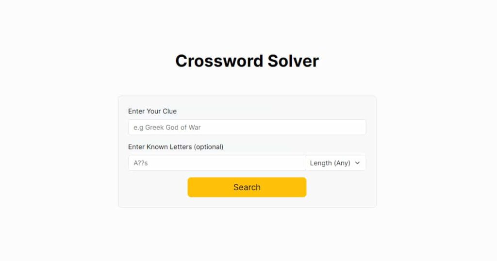 crosswords cover