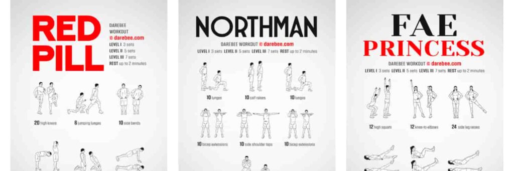 darebee workouts cover