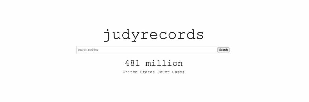 judyrecords cover