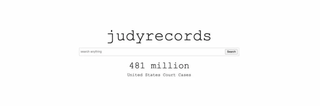 judyrecords cover