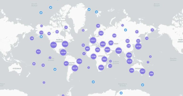 #onemilliontweetmap - Bored Hoard