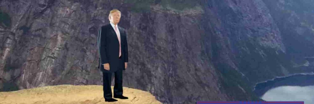 pushtrumpoffacliffagain cover