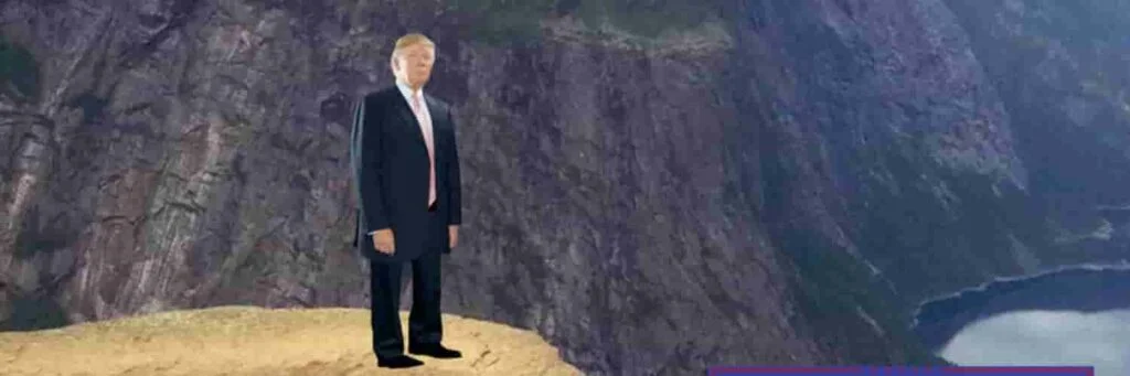 pushtrumpoffacliffagain cover