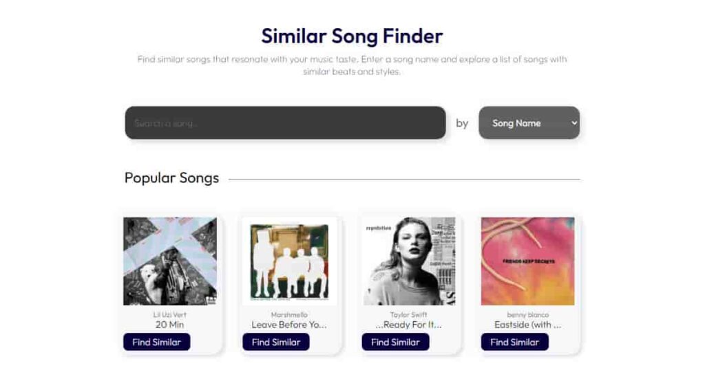 similar-song-finder cover