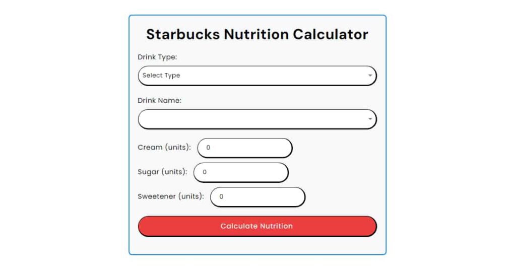 starbucks-nutrition-calculator cover