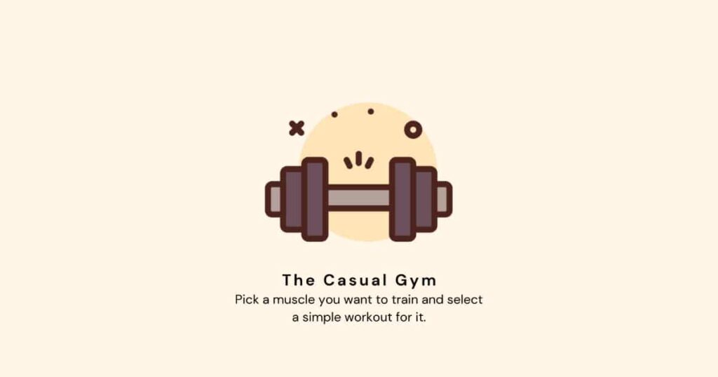 the casual gym cover