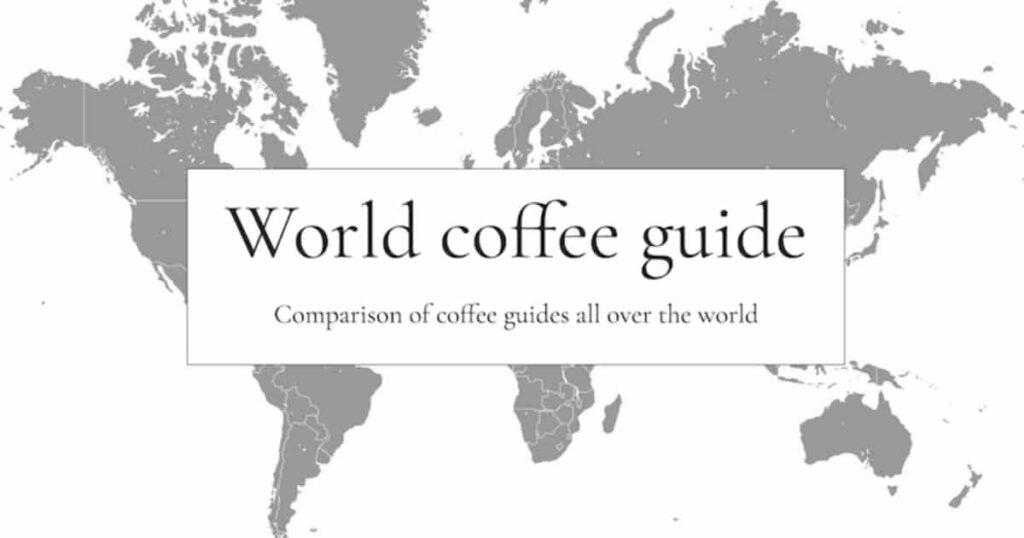world coffee guide cover