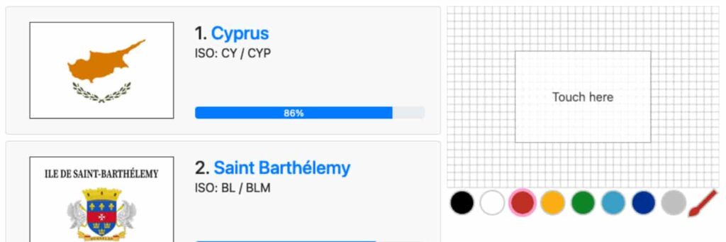 world flag search cover